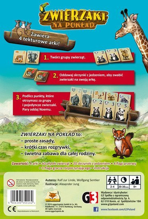 Zwierzaki na pokład - Zbieraj Zwierzęta Uszk.op.