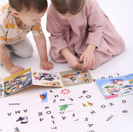 CzuCzu Czytamy Razem Zestaw do Nauki Czytania