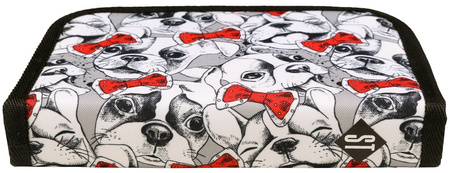 ST.RIGHT - Piórnik Dwuklapowy bez Wyposażenia PC-03 Słodkie Pupile