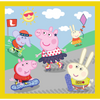 TREFL Puzzle 3w1 Świnka Peppa Wesoły dzień Peppy