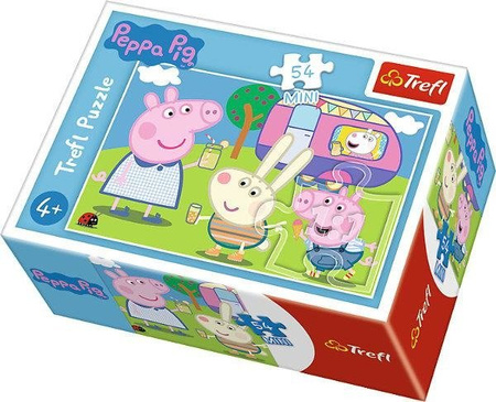 Trefl Puzzle 54el Mini Peppa Wesoły dzień Świnki Peppy