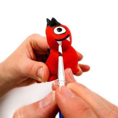 Kidea Glina samoutwardzalna zestaw potwory