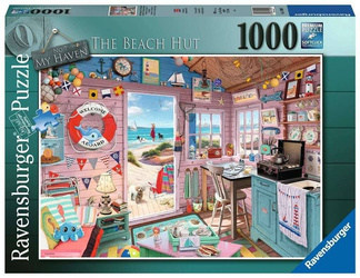 Ravensburger Puzzle 1000el Chatka na plaży