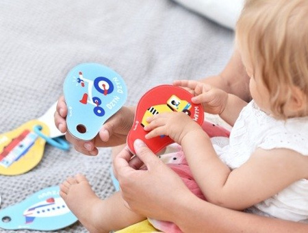 CzuCzu Dźwięki Pojazdy Książeczka Edukacyjna 12 mies. +