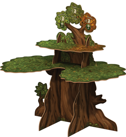 Everdell: Drewniane wieczne drzewo gra REBEL