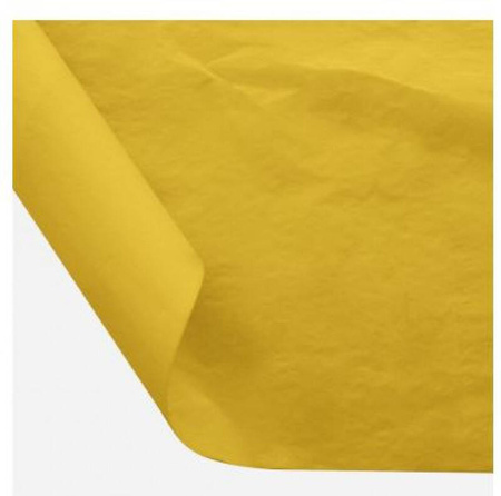 Best Total Bibuła gładka żółty ciemny 50 x 70 cm 30 ark