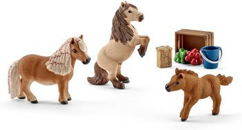 Schleich 41432 Rodzina Kucyków Szetlandzkich