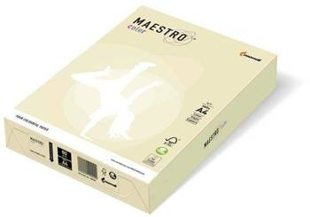Maestro Papier Brystol kolorowy A4 160g waniliowy 50 ark
