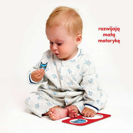 CzuCzu Puzzle kontrastowe Do pary 12m+