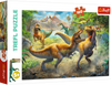 TREFL Puzzle 160 el Walczące Tyranozaury