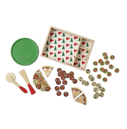 Melissa and Doug - Krojona Drewniana Pizza