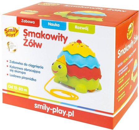 Smily Play Sorter Pojazd Do Ciągnięcia Smakowity Żółw