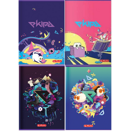 EKIPA FRIZ Herlitz Zeszyt A5/60 Kratka Zeszyty