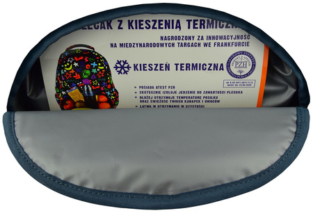 Plecak 4-komorowy ST.RIGHT BP-07 Jeans and Badges