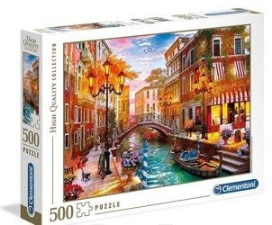 Clementoni Puzzle 500 Zachód Słońca Wenecja