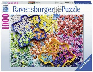 Ravensburger Puzzle 1000 el Kolorowe Puzzle