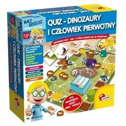 Quiz Dinozaury i człowiek pierwotny