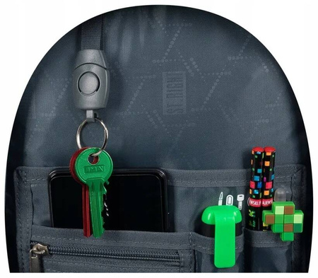 Plecak 3-komorowy STRIGHT BP-26 Blue gamer