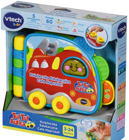 Vtech - Książeczka edukacyjna - Cała Naprzód!