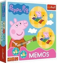 Trefl Memos Memory Świnka Peppa gra Pamięciowa