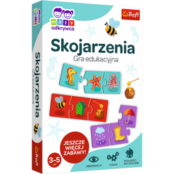 TREFL Mały Odkrywca Skojarzenia Gra Edukacyjna