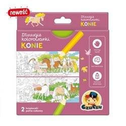 CzuCzu Dłuuigie kolorowanie Konie