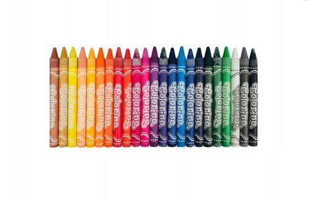 Colorino Kids Kredki świecowe 24 kol