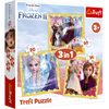 TREFL Puzzle 3w1 Kraina Lodu 2 Moc Anny i Elsy 