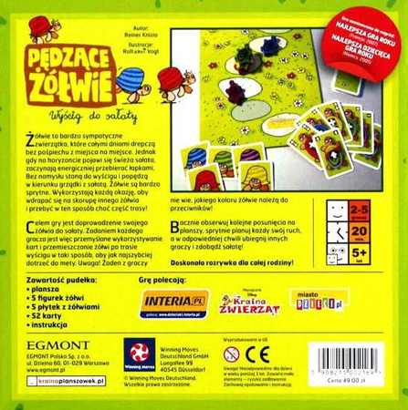 Pędzące Żółwie - Egmont