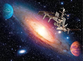 Clementoni Puzzle 500 el Stacja Kosmiczna Kosmos