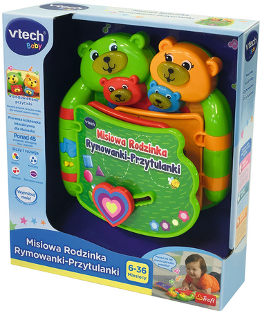 Vtech - Misiowa Rodzinka Rymowanki Przytulanki
