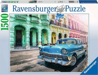 Ravensburger Puzzle 1500 el Stare Auta Kuby
