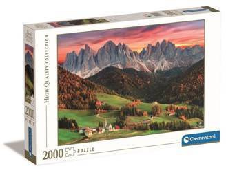 Puzzle 2000 el. Clementoni HQ - Val di Funes