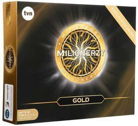 Milionerzy Edycja Gold Gra Planszowa Rodzinna