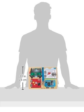 Melissa and Doug - Tablica Edukacyjna 4 Zamki