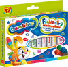 Flamastry ze Stempelkami 12 Kolorów Bambino