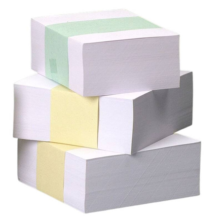 HAS Bloczek karteczki białe 85x85x35 mm wkład