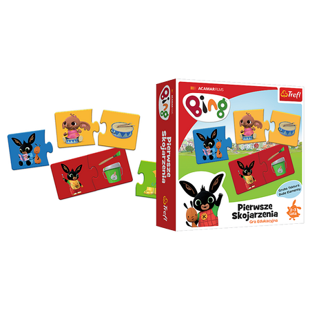 TREFL Bing Pierwsze Skojarzenia Puzzle 24 el.