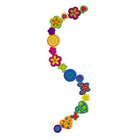 Melissa Drewniane Koraliki do Nawlekania Zestaw