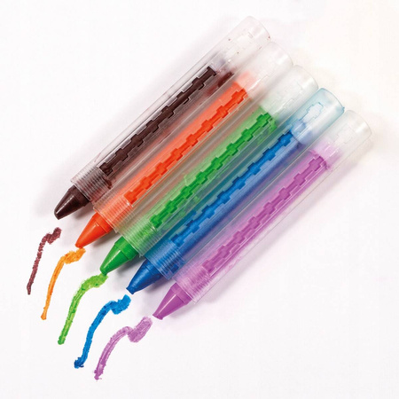 Kidea Kredki do malowania twarzy wykręcane 12 kol.