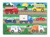 Melissa and Doug Drewniane Puzzle - Pojazdy 8 el