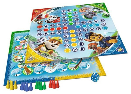 Trefl Gra 2w1 Chińczyk Psi Wyścig Psi Patrol