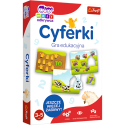 TREFL Mały Odkrywca Cyferki Gra Edukacyjna