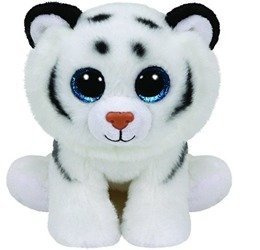 Maskotka TY Beanie Babies Tygrys Biały TUNDRA 24cm