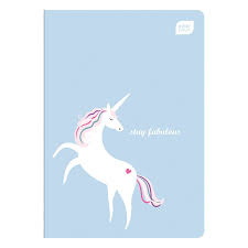 INTERDRUK Zeszyt A5 16k kolorowa linia UV mix