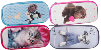 PASO Zestaw 4 x Piórnik Saszetka Etui Na Prezent