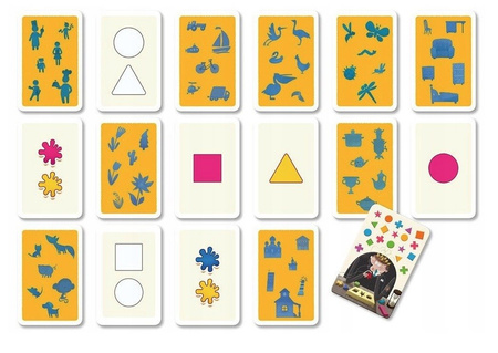 Granna Figur Figle Gra Karciana Rodzinna dla Dzieci