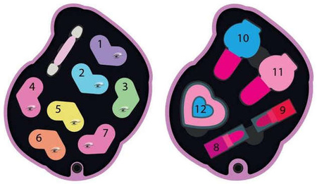 Clementoni Crazy chic Kosmetyczka Syrenka 8652