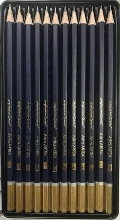 ASTRA Zestaw Ołówków ołówki do szkicowania 12 szt.