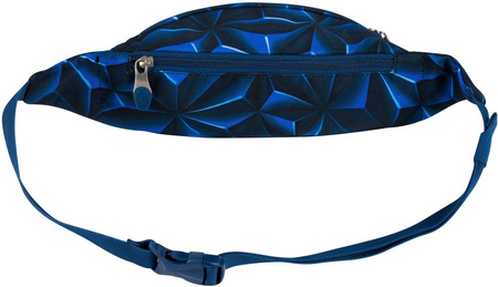 ST.RIGHT Saszetka Nerka WB01 Granatowa Abstrakcja 3D